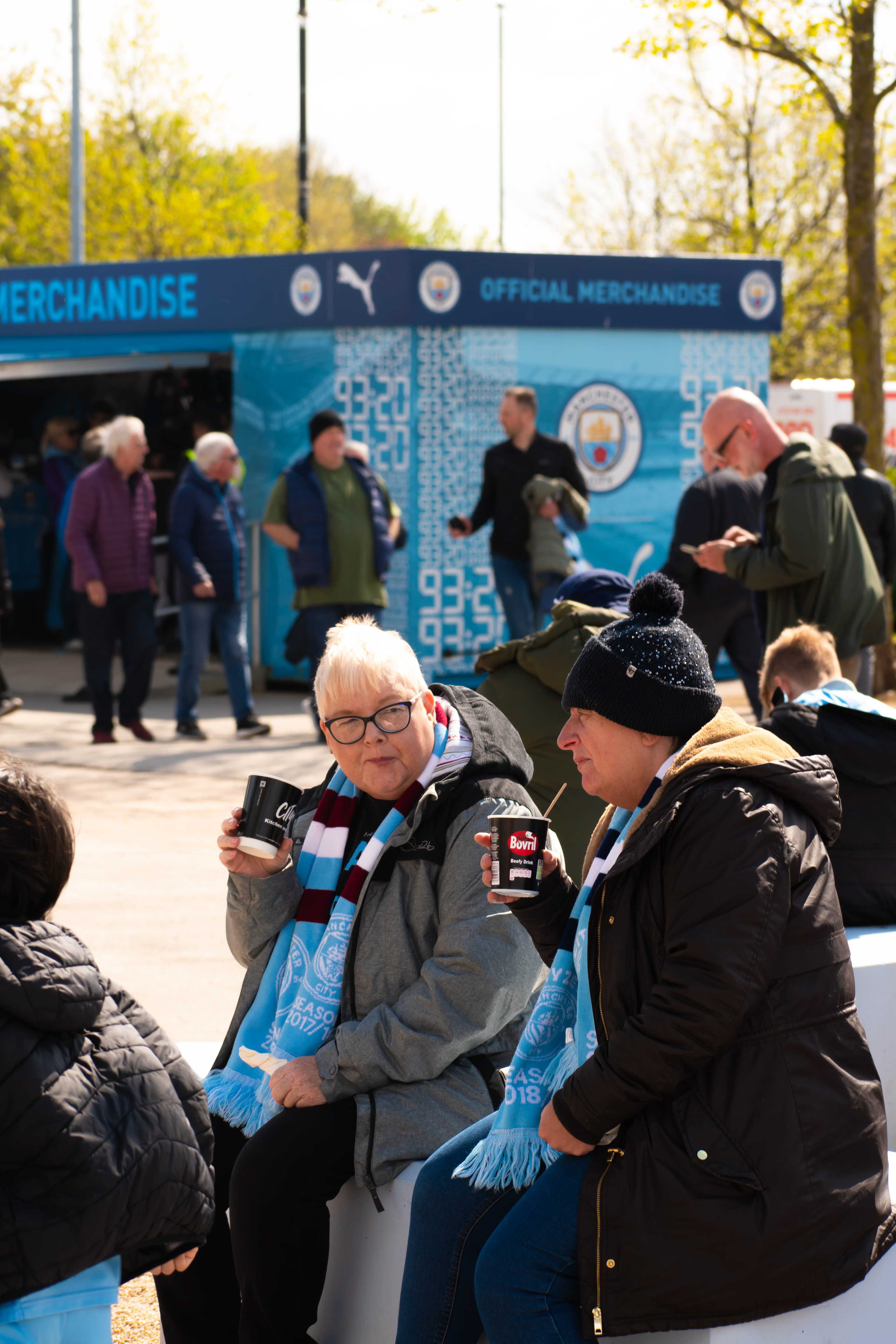 MANCHESTER CITY FANS (MAN CITY V WATFORD 2022)