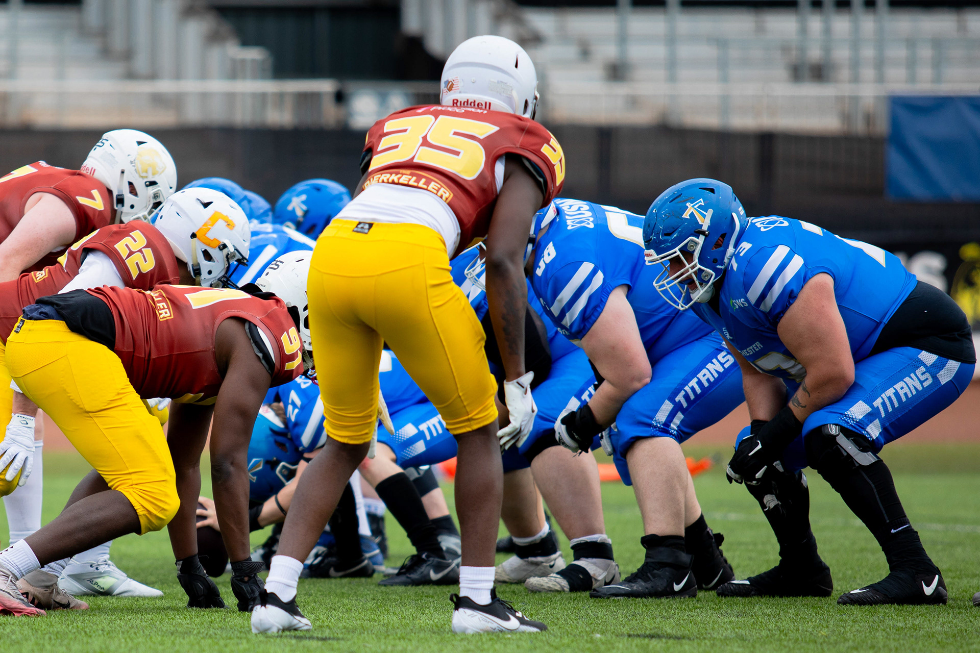 MANCHESTER TITANS V NOTTINGHAM CAESARS