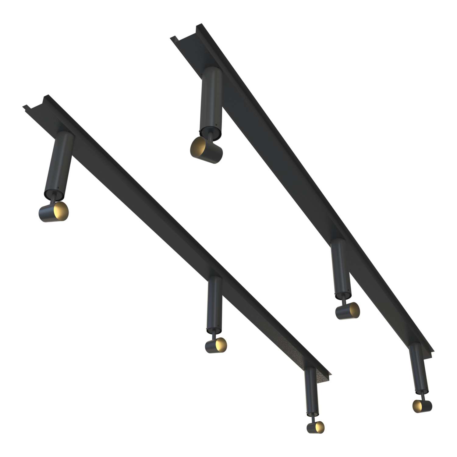 Industrial design lamp, steel sheet metal, designed in SolidWorks, SolidWorks Visualize render.