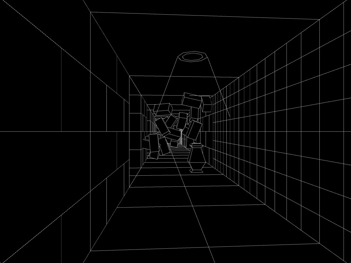Using a powerup to break walls