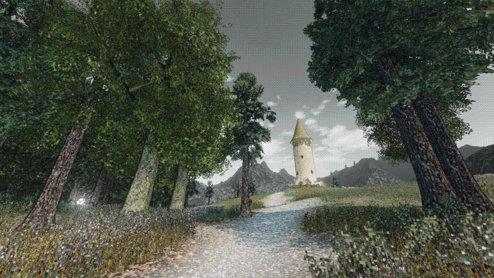 View from the player's perspective