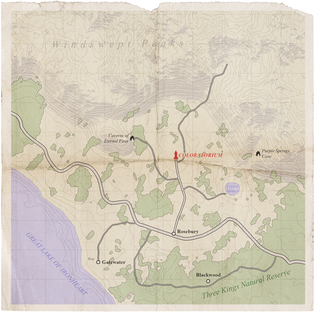 Item form of the world map