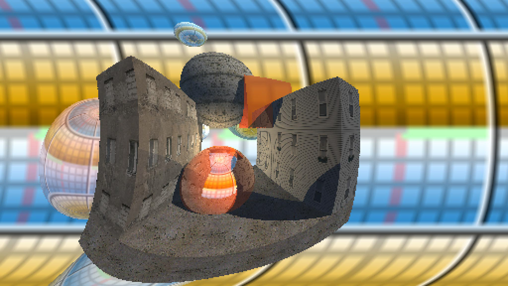 distorted buildings #5