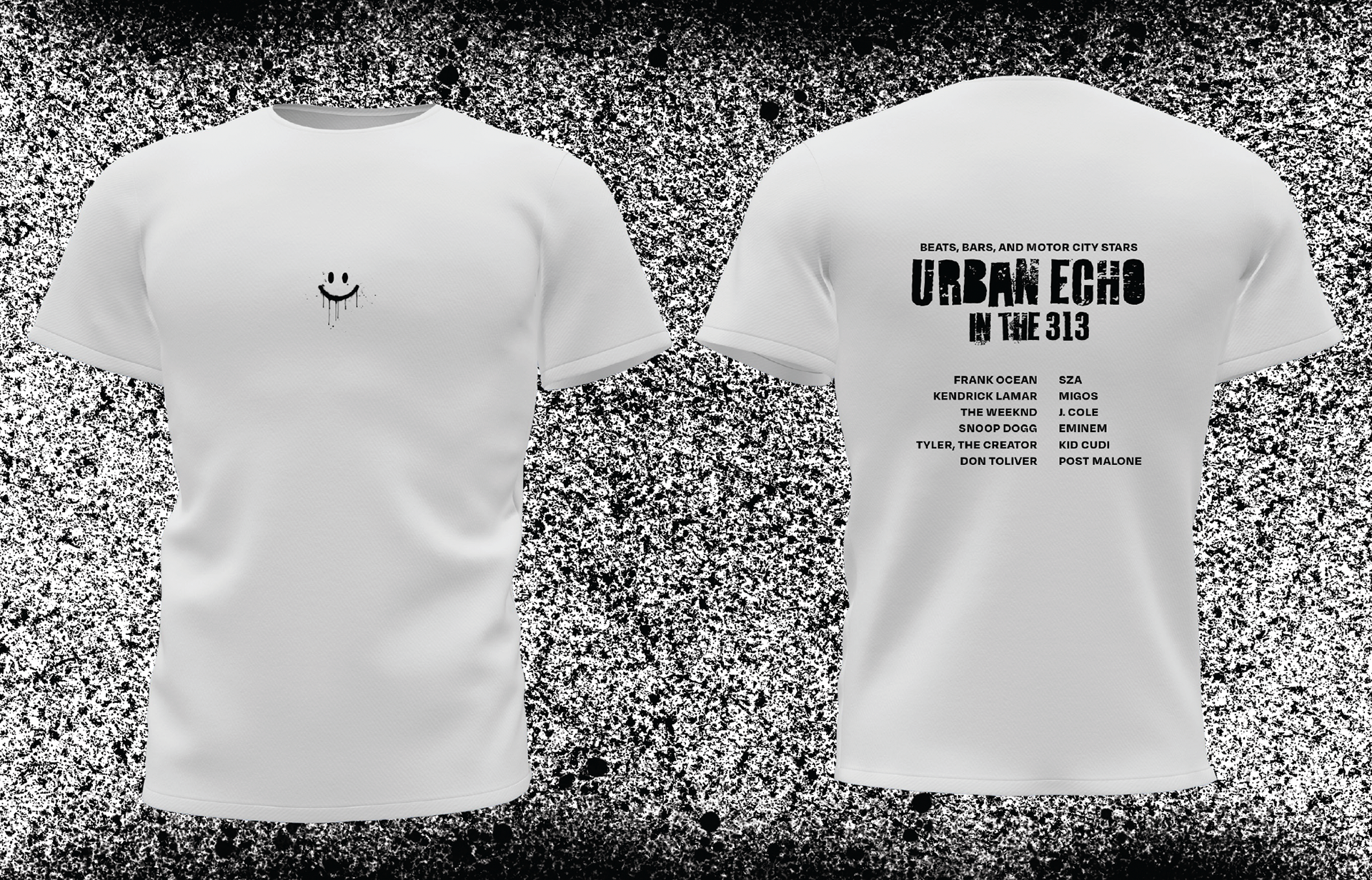 White Tee Mockup