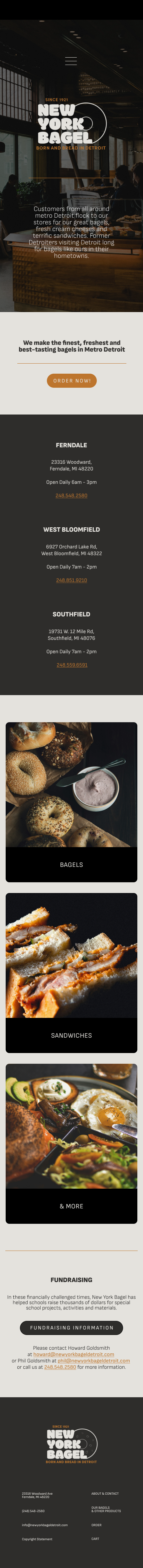 Mobile Landing Page