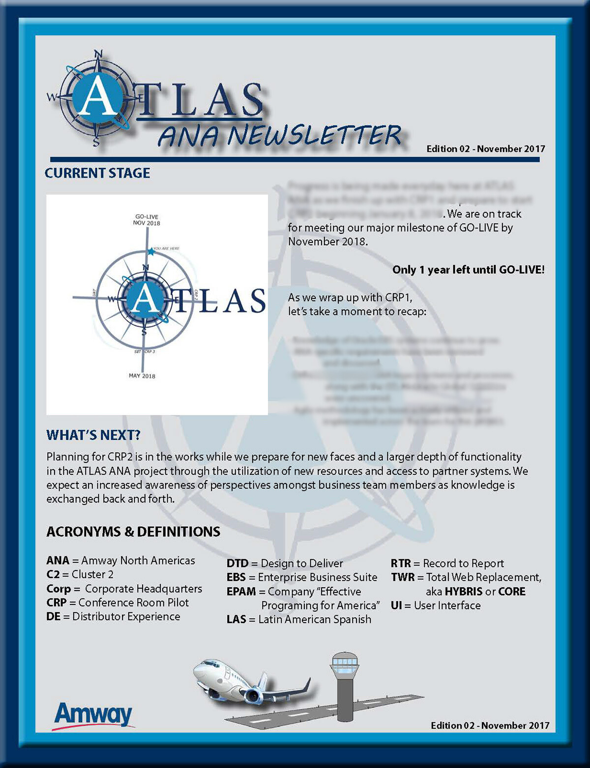 Newsletter 1 of 7, Page 1