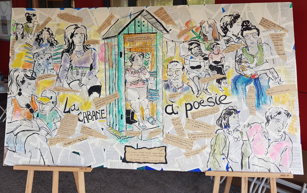 Cabane à poésie-compagnie des gens d'ici