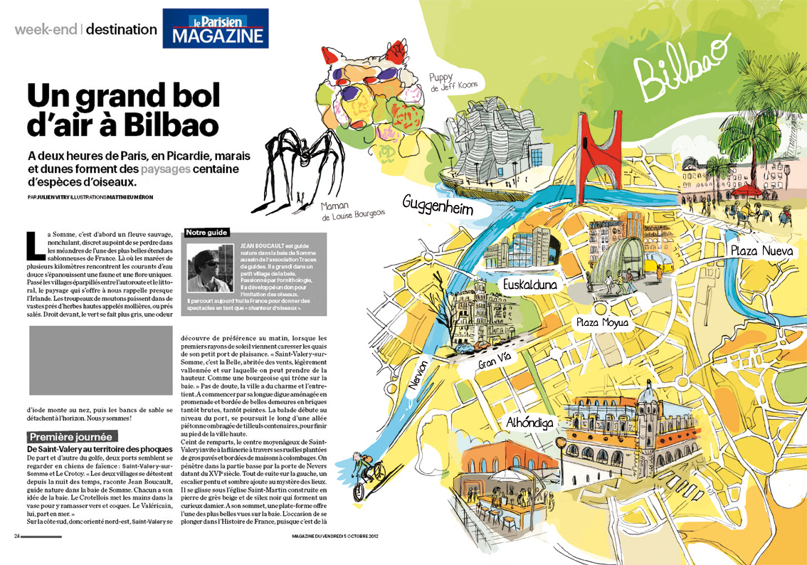 Carte tourisme - Parisien Magazine