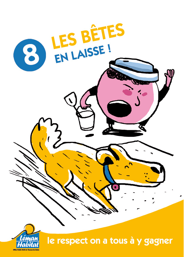 Affiches préventions incivilités