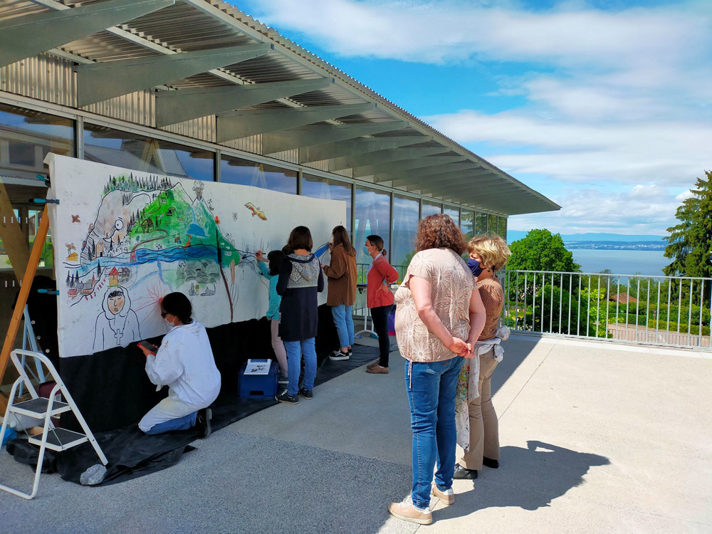 Fresque participartive