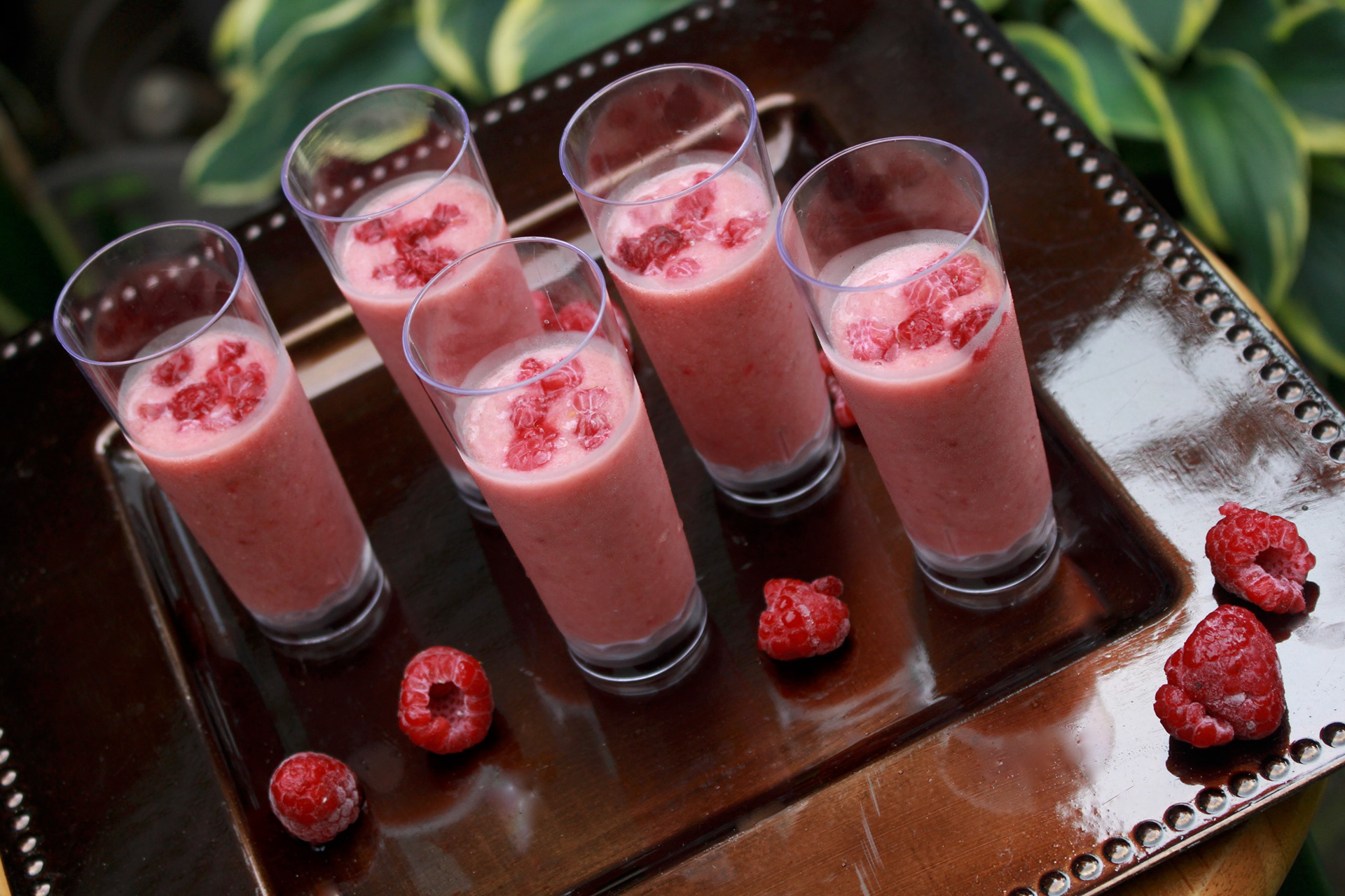 Raspberry Smoothies