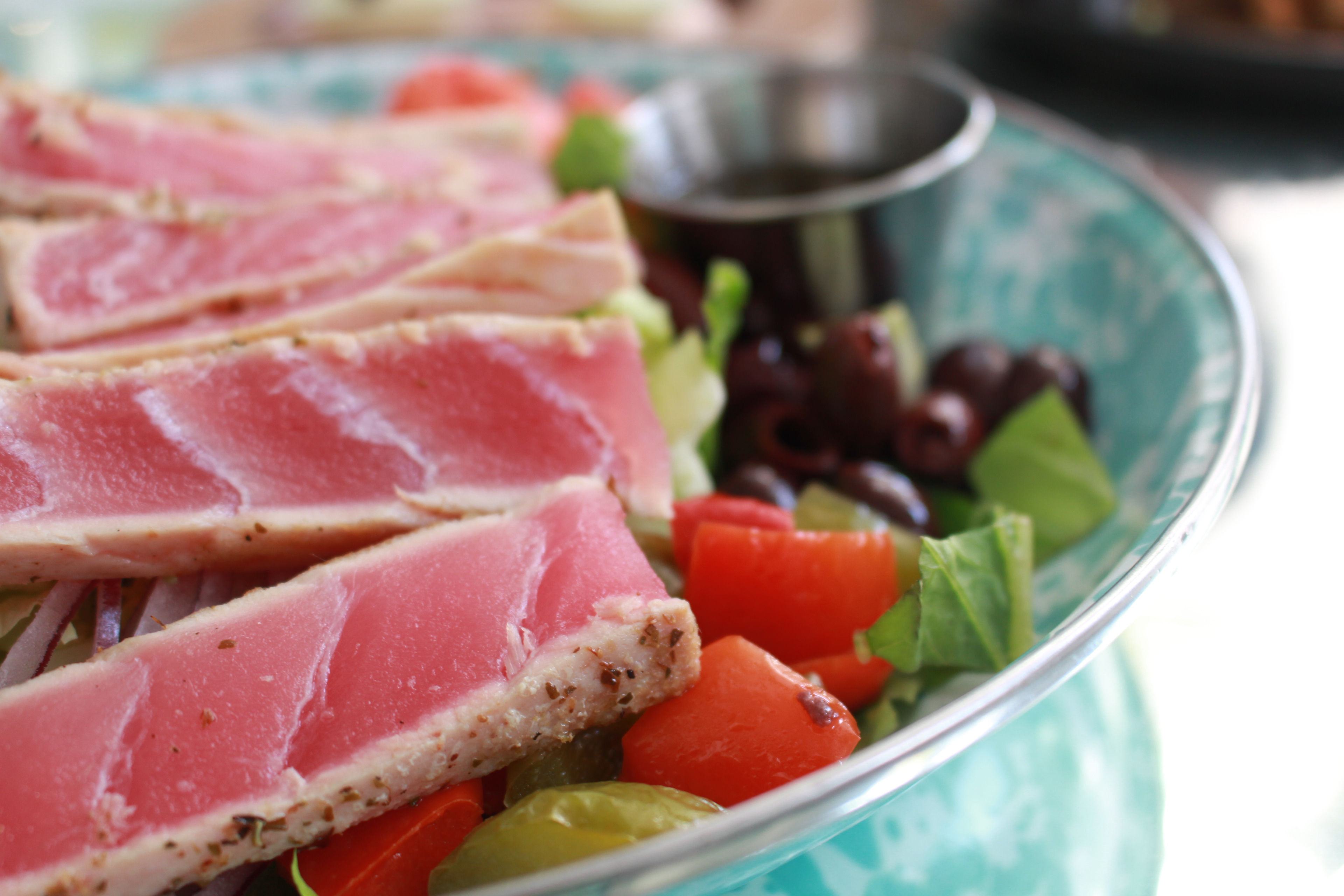 Ahi tuna salad, Logan Boat House, Miami, FL