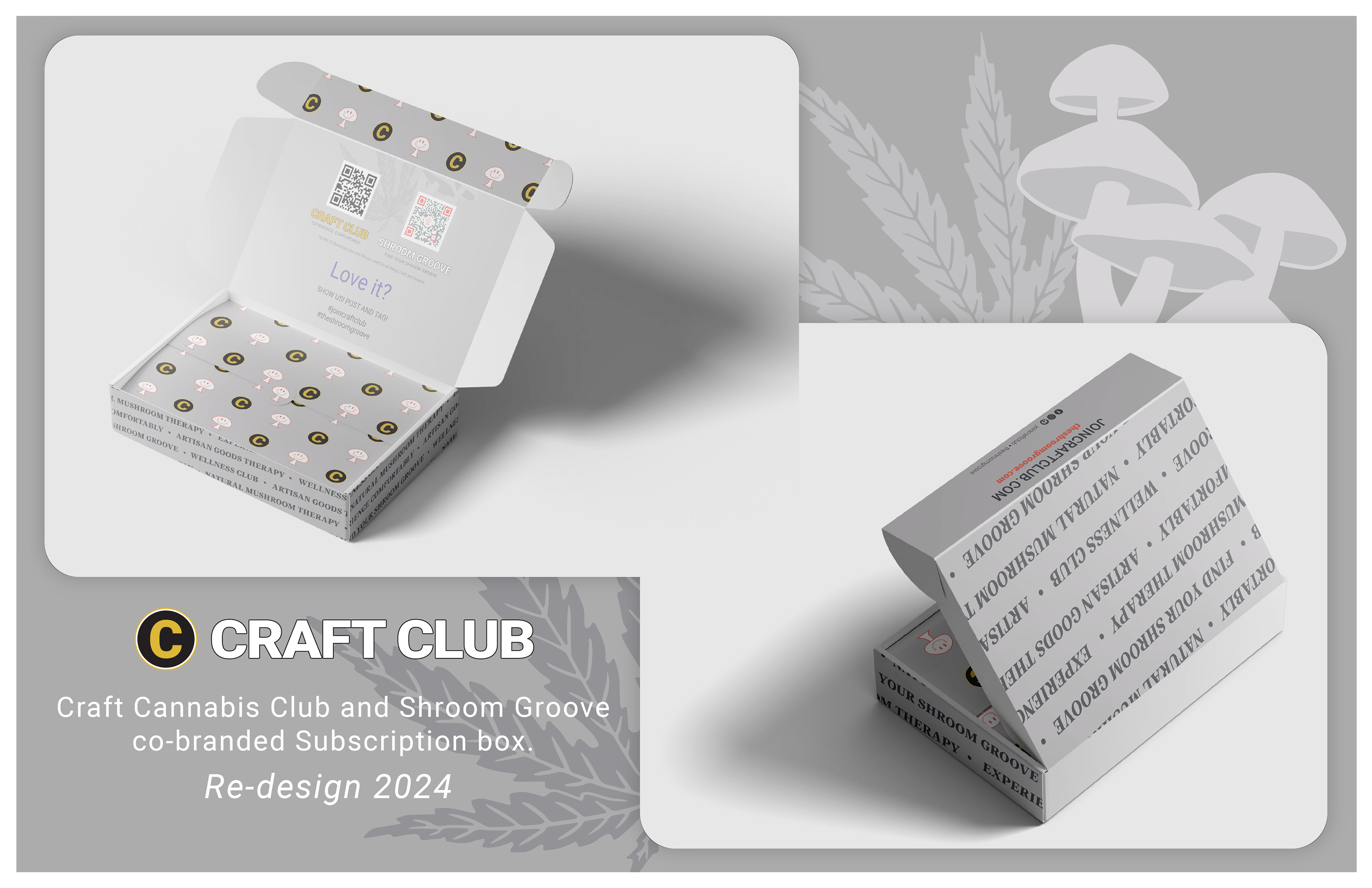 Craft Cannabis Club & Shroom Groove Co-Branded Subscription Box