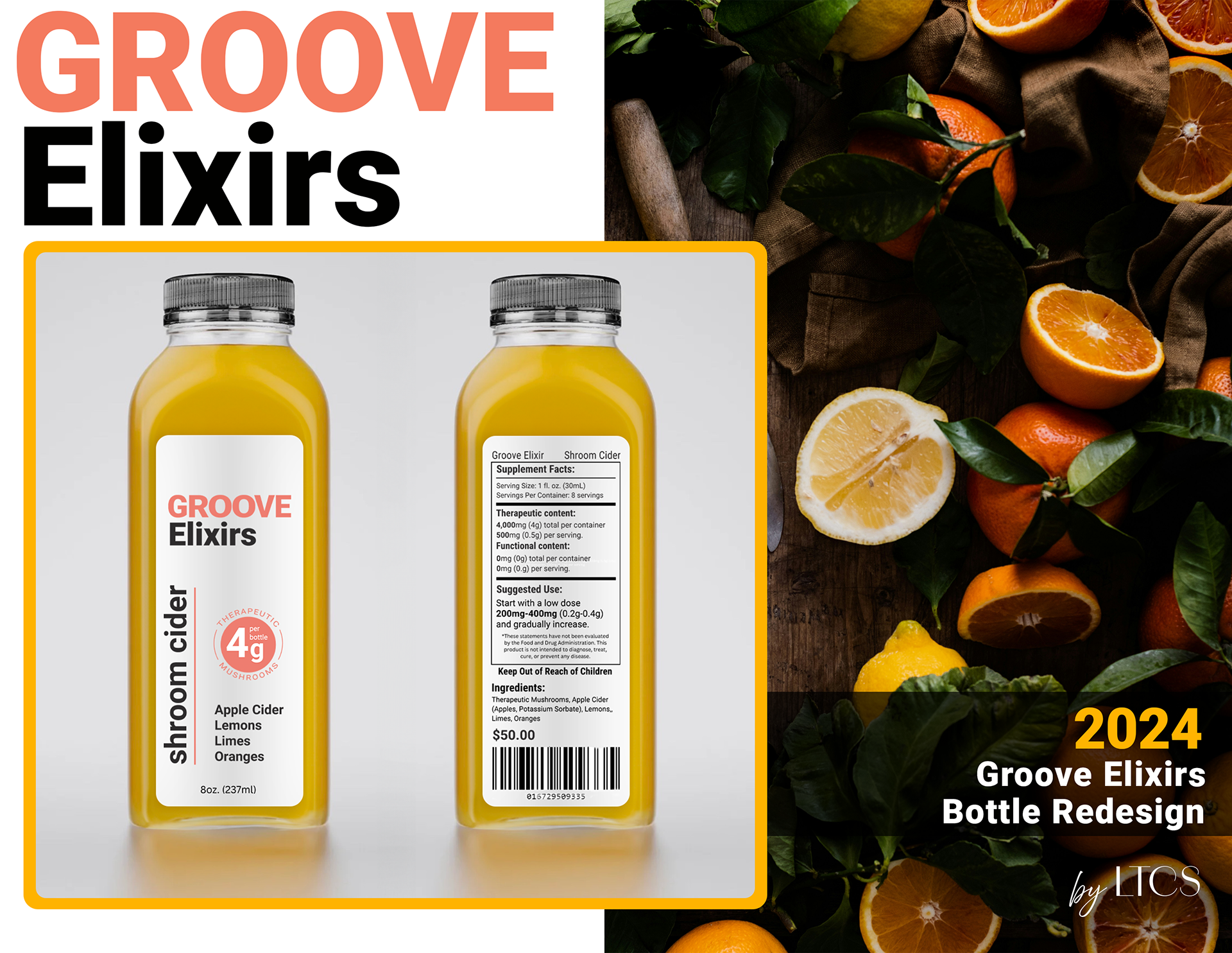 Groove Elixirs Packaging & Label design