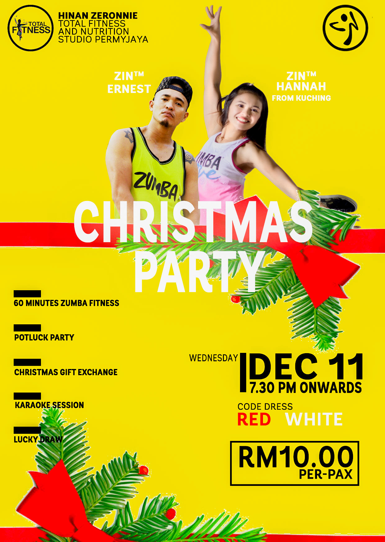 Zumab FItness Party With Ernest And Hannah