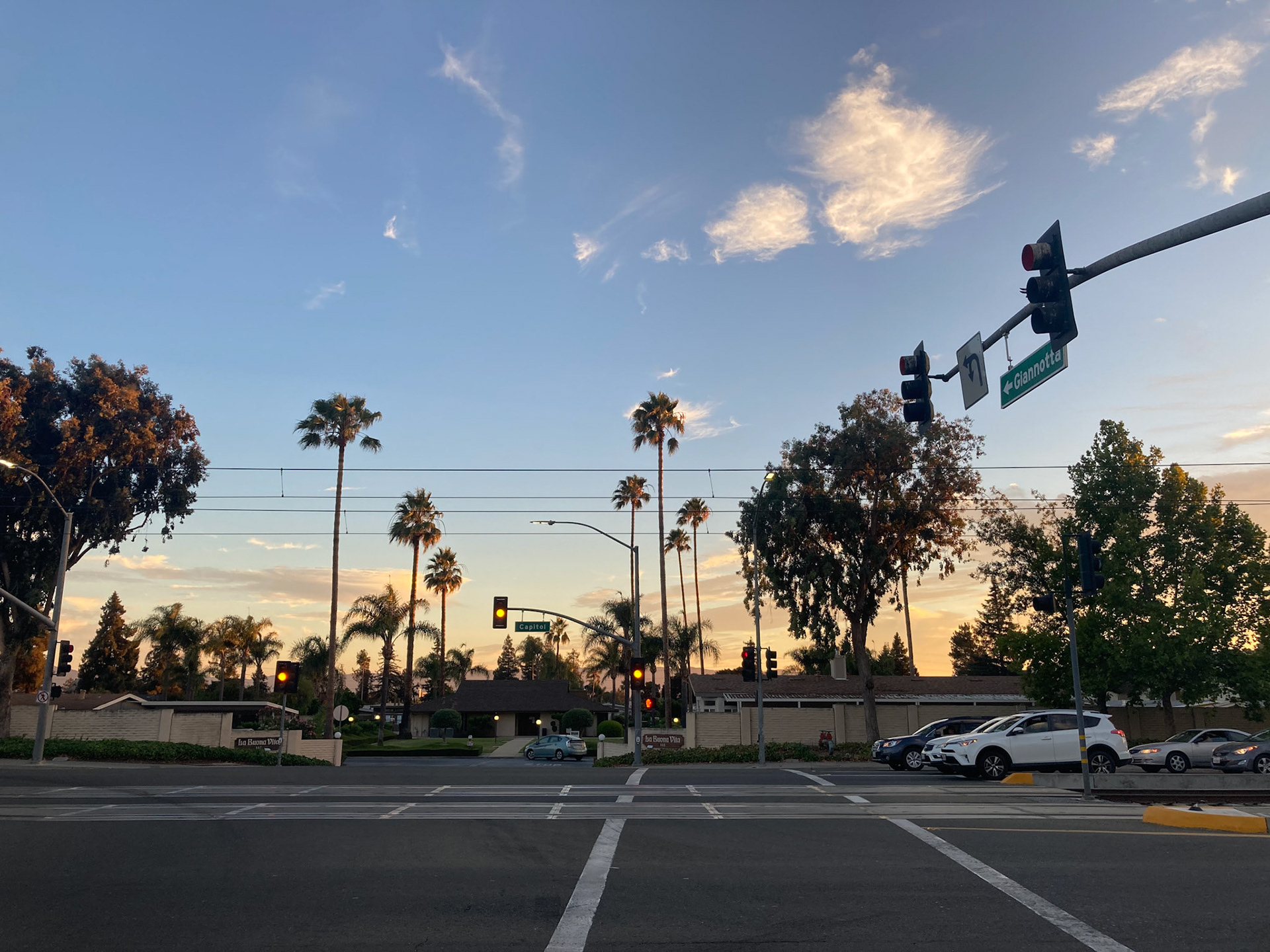 Beautiful Sunset in East San Jose