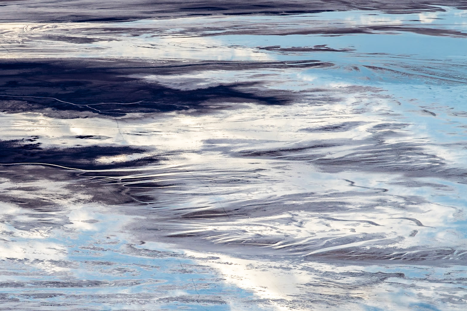 Badwater Basin abstract
