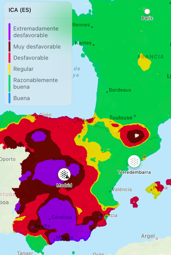 ICA en la Península Ibérica
