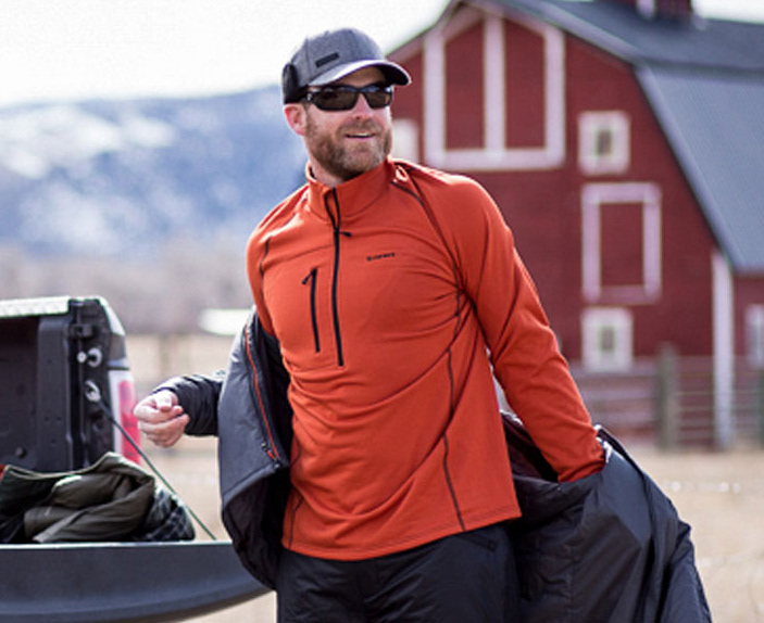 M'S FLEECE MID LAYER TOP