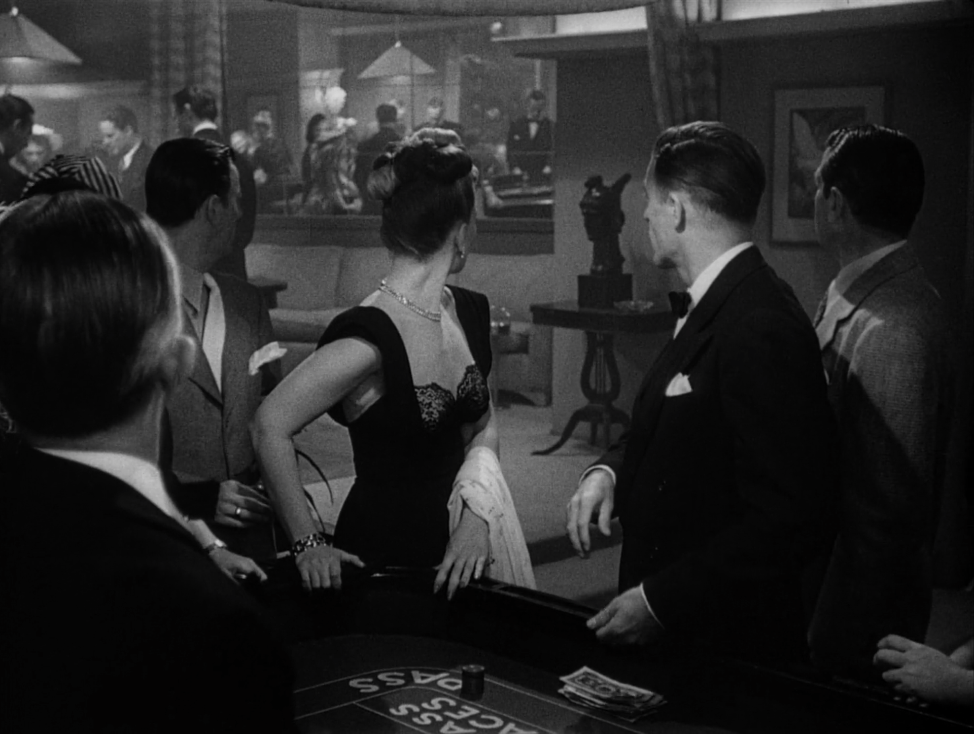 “Leave it to the police to break up a wonderful evening—it looked as though everybody was caught with their chips down.”