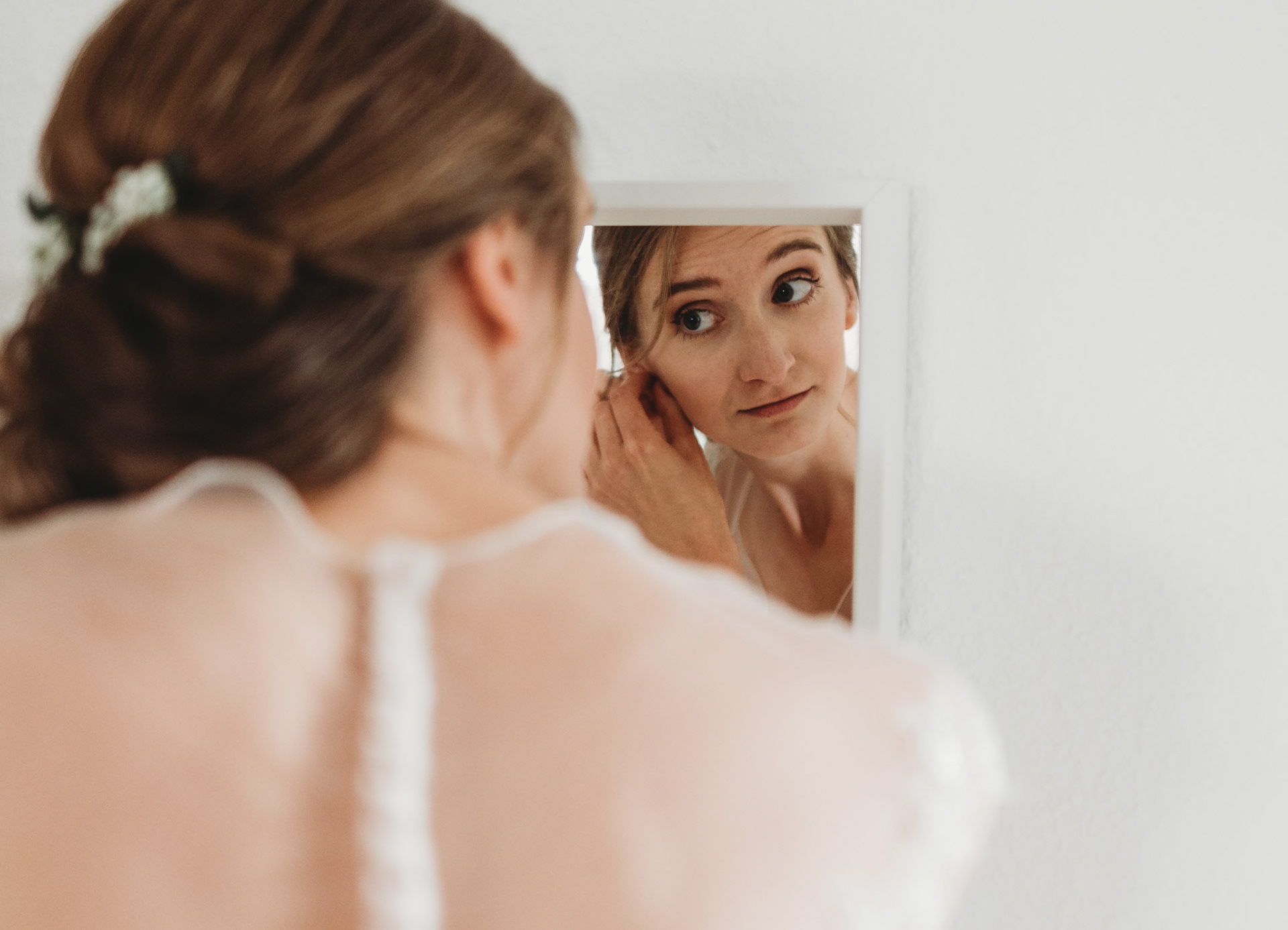 Getting Ready Hochzeit