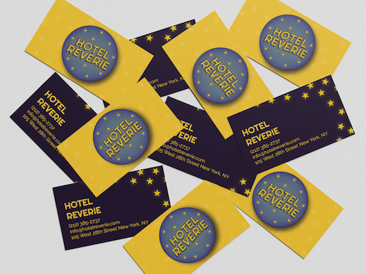 Hotel Reverie Business Cards