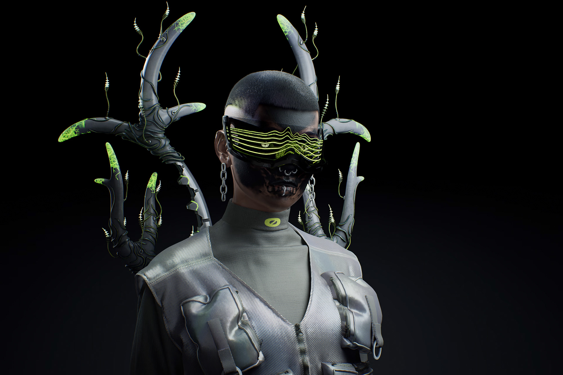 SUNGLASSES AND HAIR DESIGN, TEXTURING