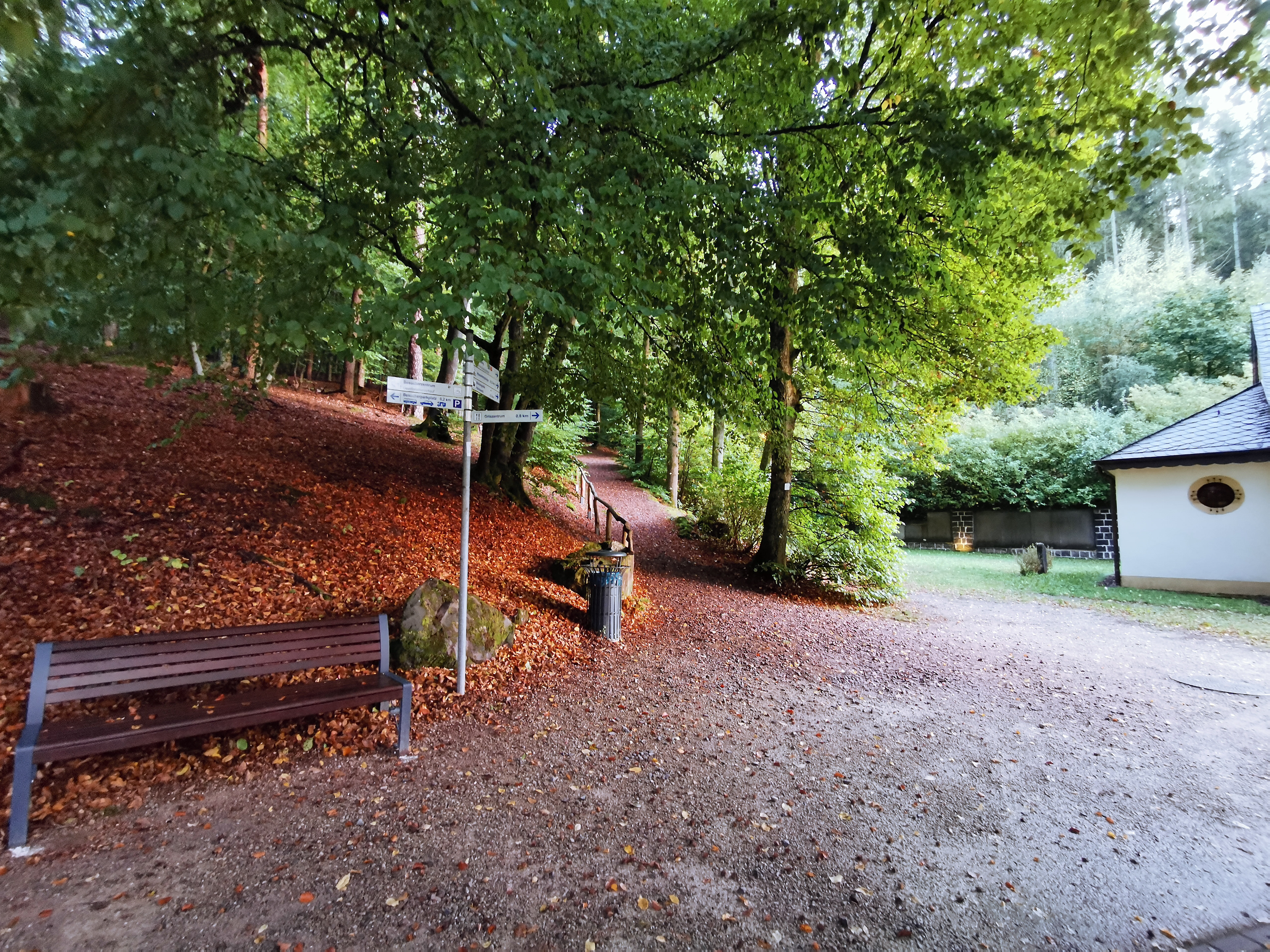 Aufgang zum Kreuzweg an der Marienkapelle