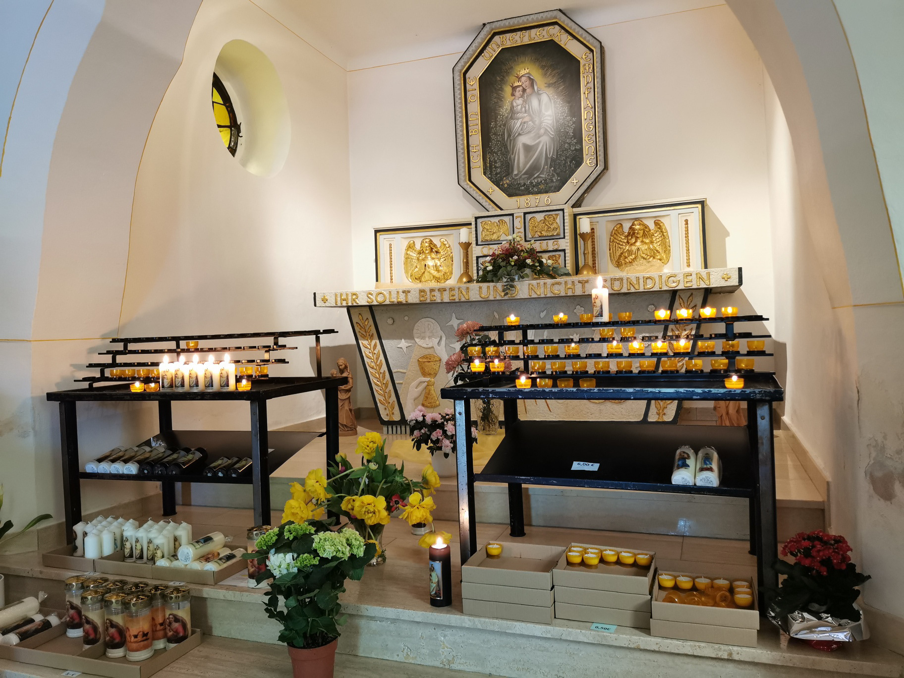 Kerze für ein langes schönes Leben