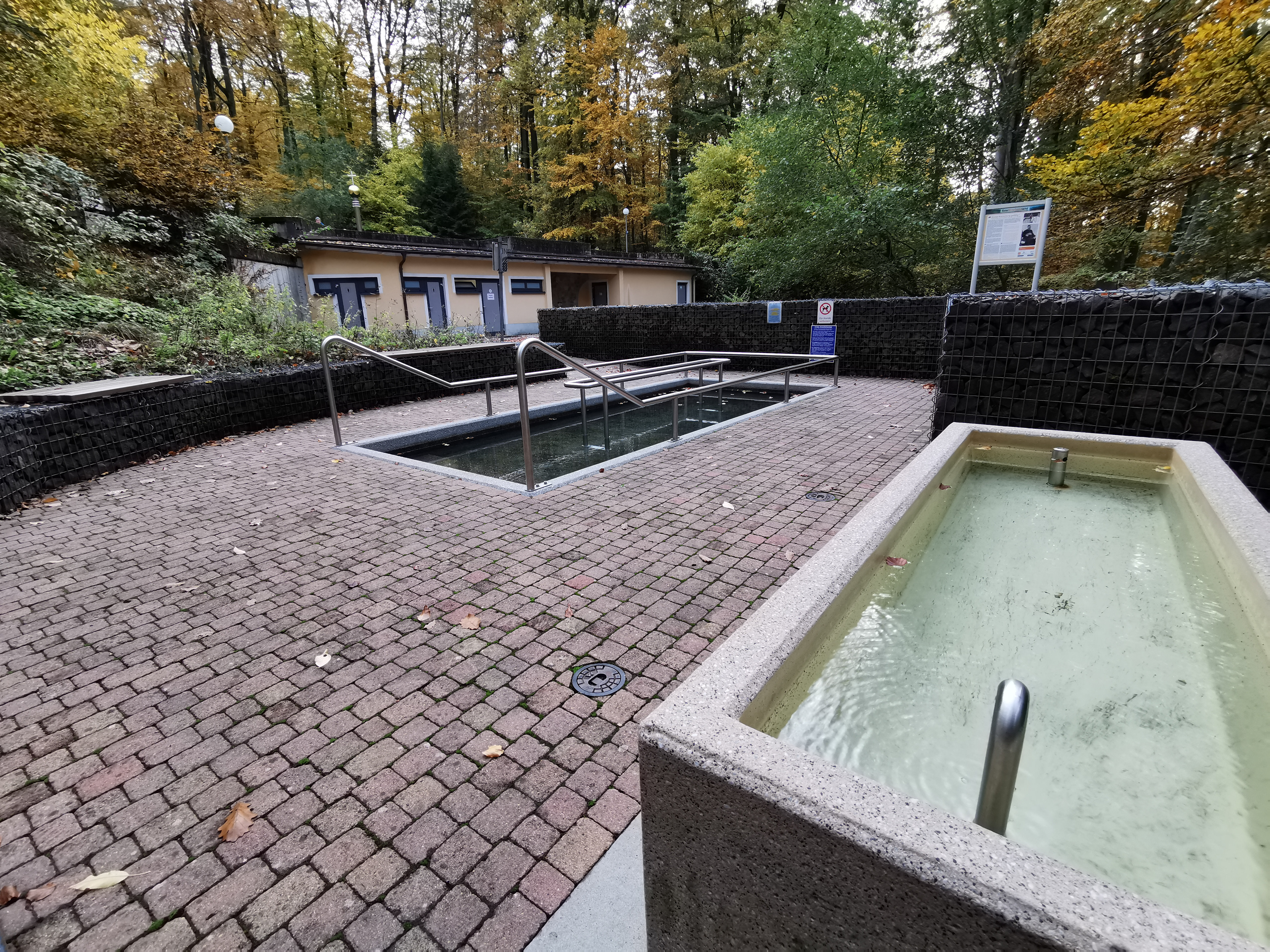 Kneippanlage an der Marien-Andachtsstätte im Härtelwald
