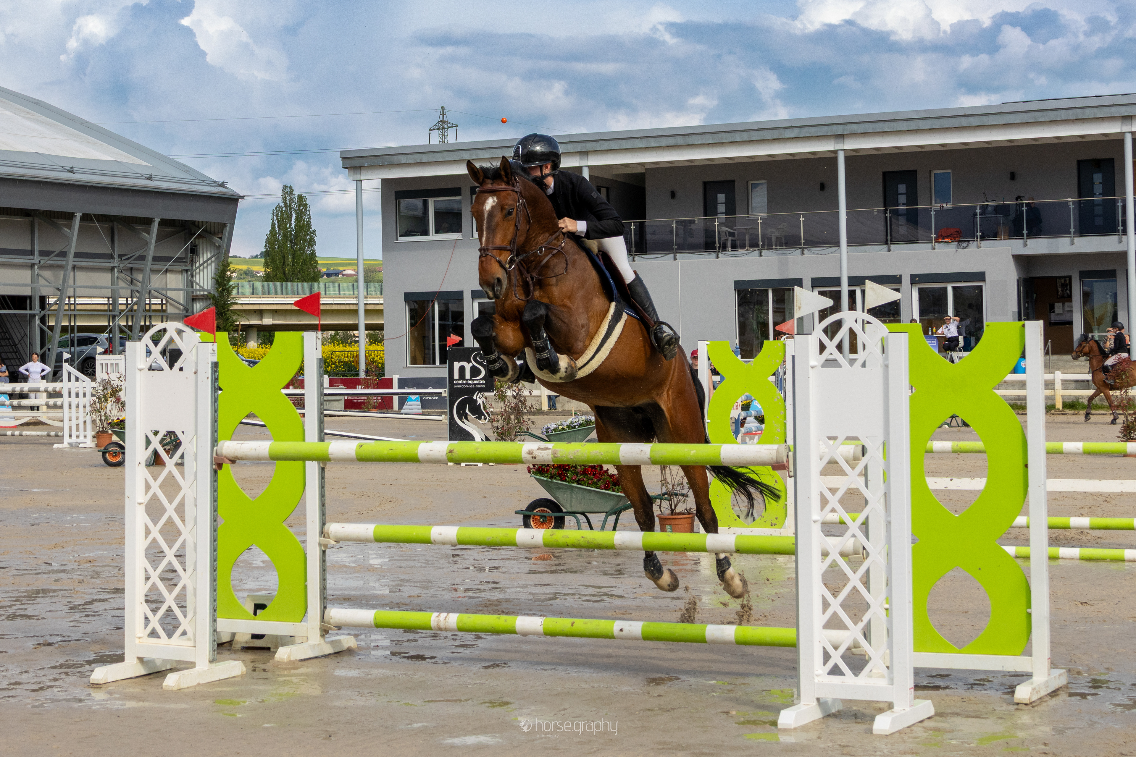 Laure & Saveur du Cœur des Collines | Concours de Saut - R/N120 | Centre Équestre d'Yverdon les Bains | 27.04.2025