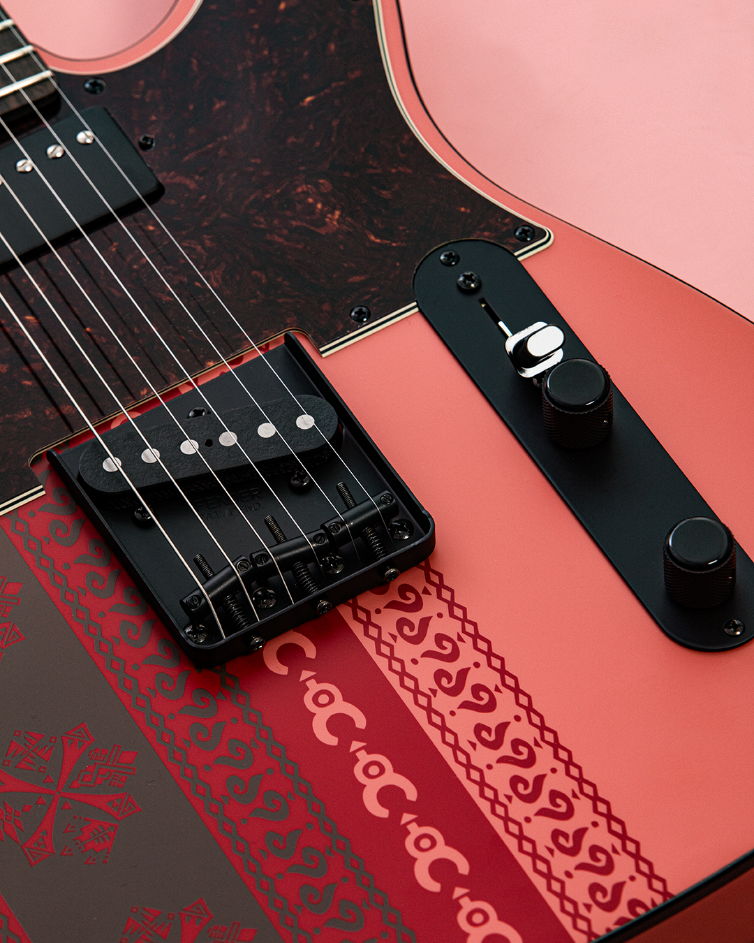 Fender x Monster Hunter Electric guitar