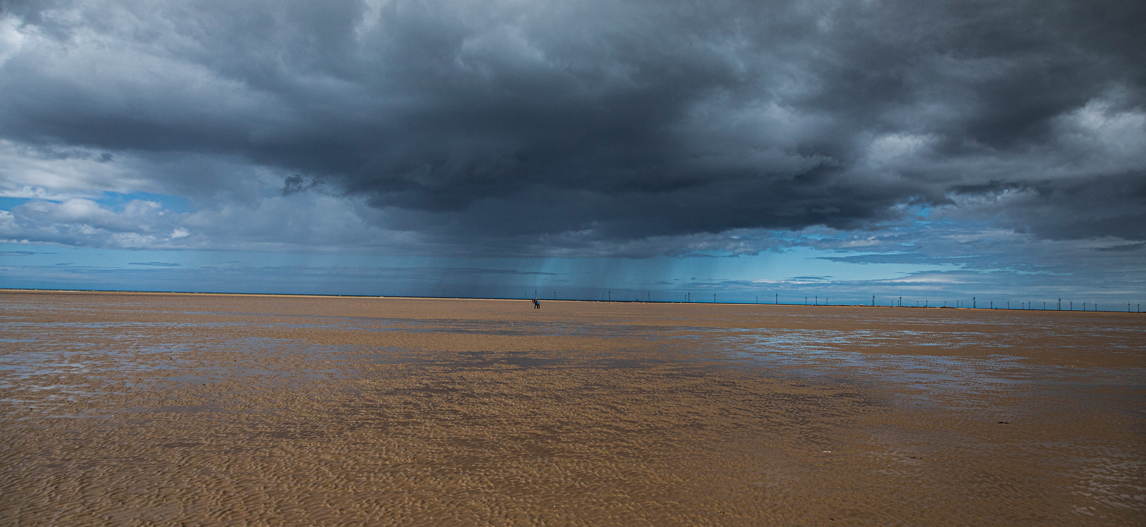 Beach Hilbre Island