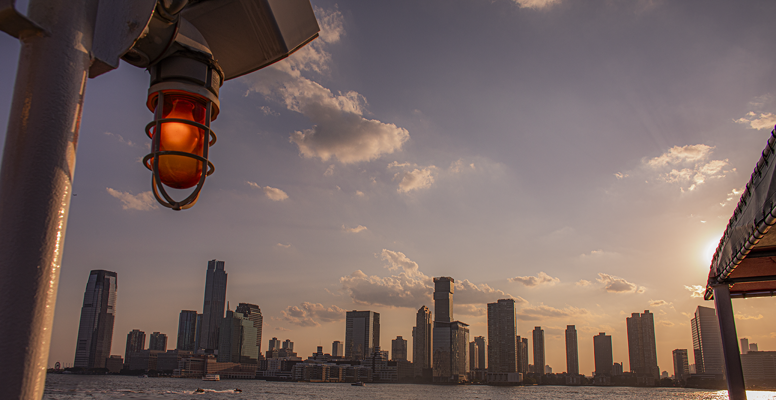 New York Waterfront from a boat
