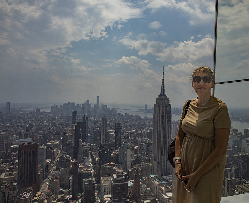 Deb and New York Panoramic