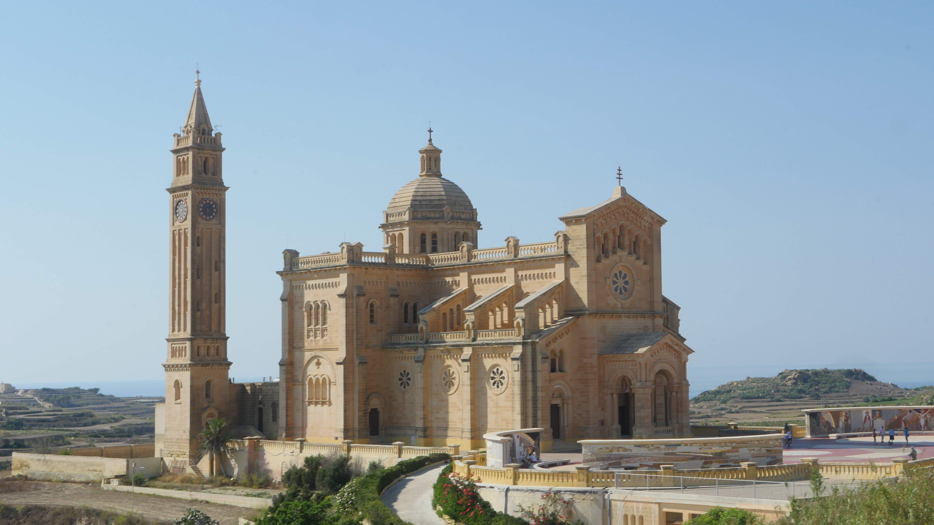 Large religious building Gozo, Malta