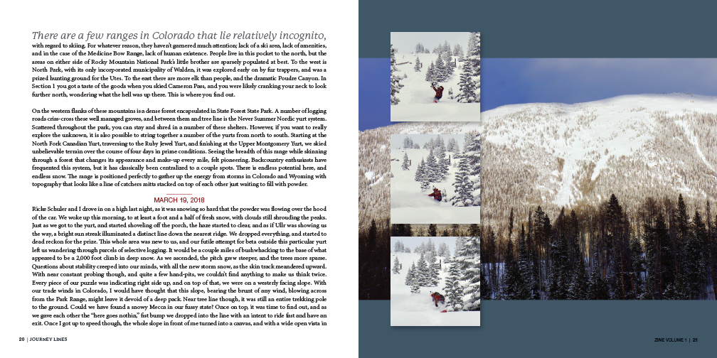 "Journey Lines" Book Design