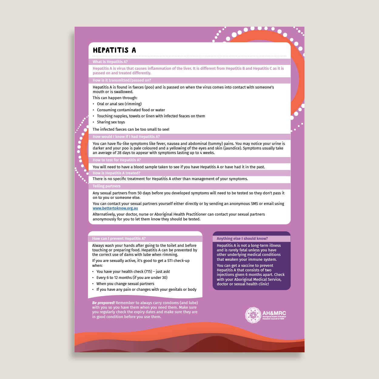 Fact sheets