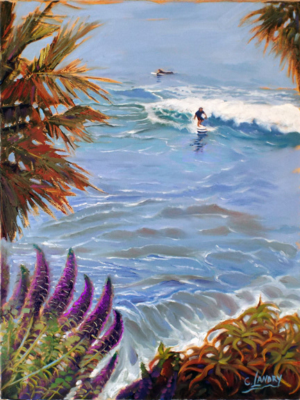 Laguna Beach, CA. Original Oil, 24"x 30"