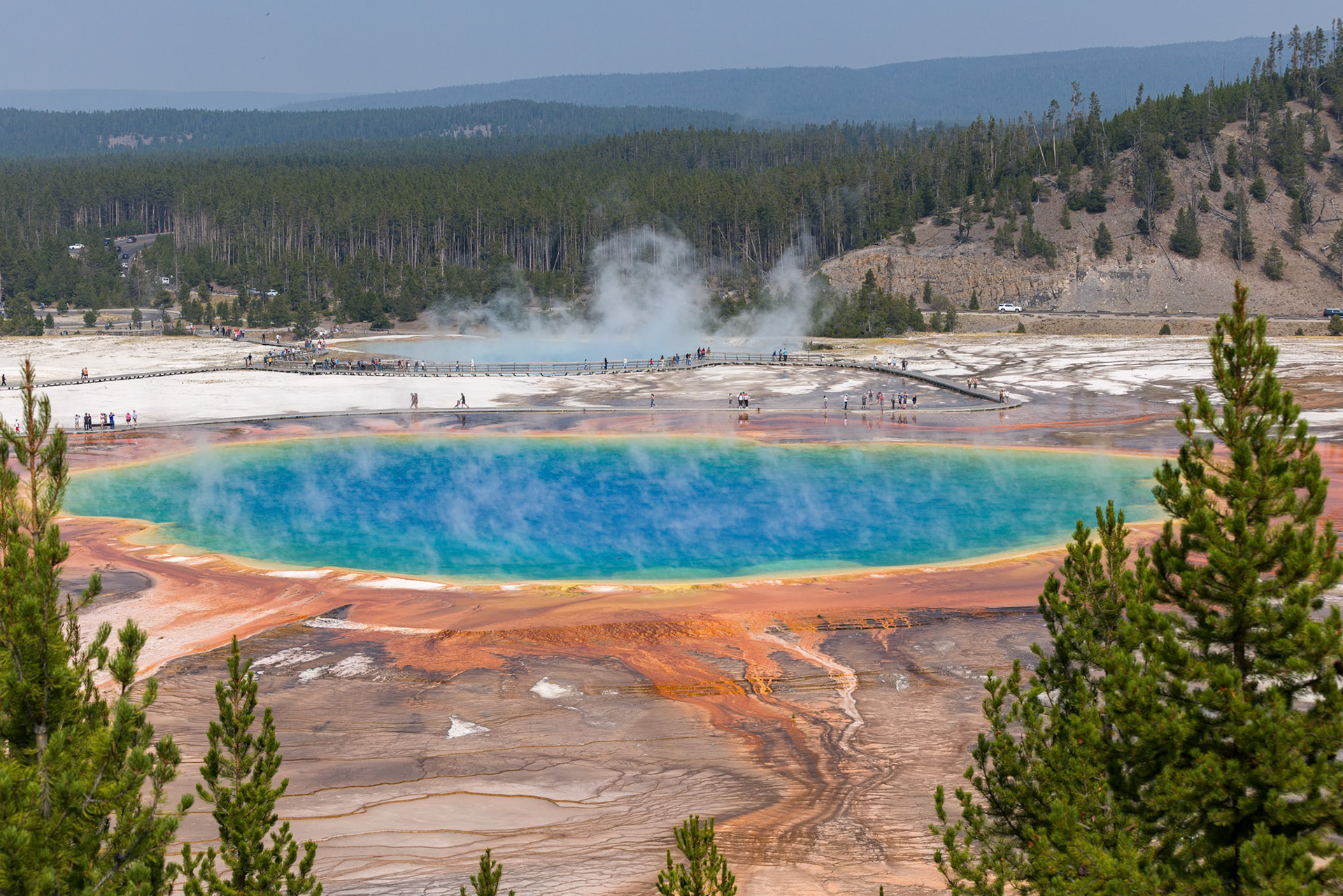 Yellowstone Grand Prismatic Spring, Wyoming