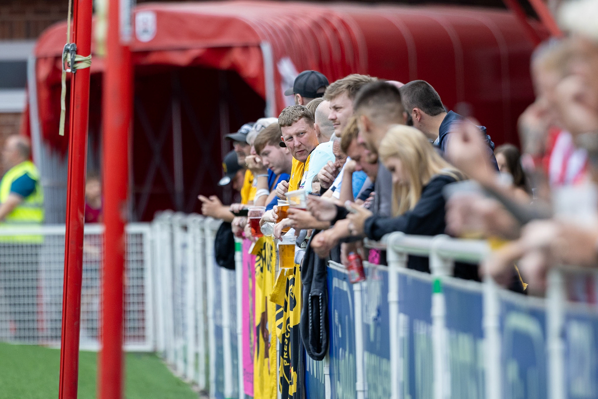 Ilkeston, ENGLAND - during the NPL Premier Division match between Ilkeston Town and Prescot Cables at Ilkeston.Canon Canon EOS R6m2 1000 1/5000 2.8 (Pic by John Middleton)
