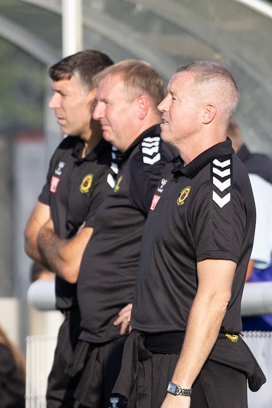 during the NPL Premier Division match between Cleethorpes Town  and  Prescot Cables at Cleethorpes.Canon Canon EOS R5 320 1/2500 2.8 (Pic by John Middleton)