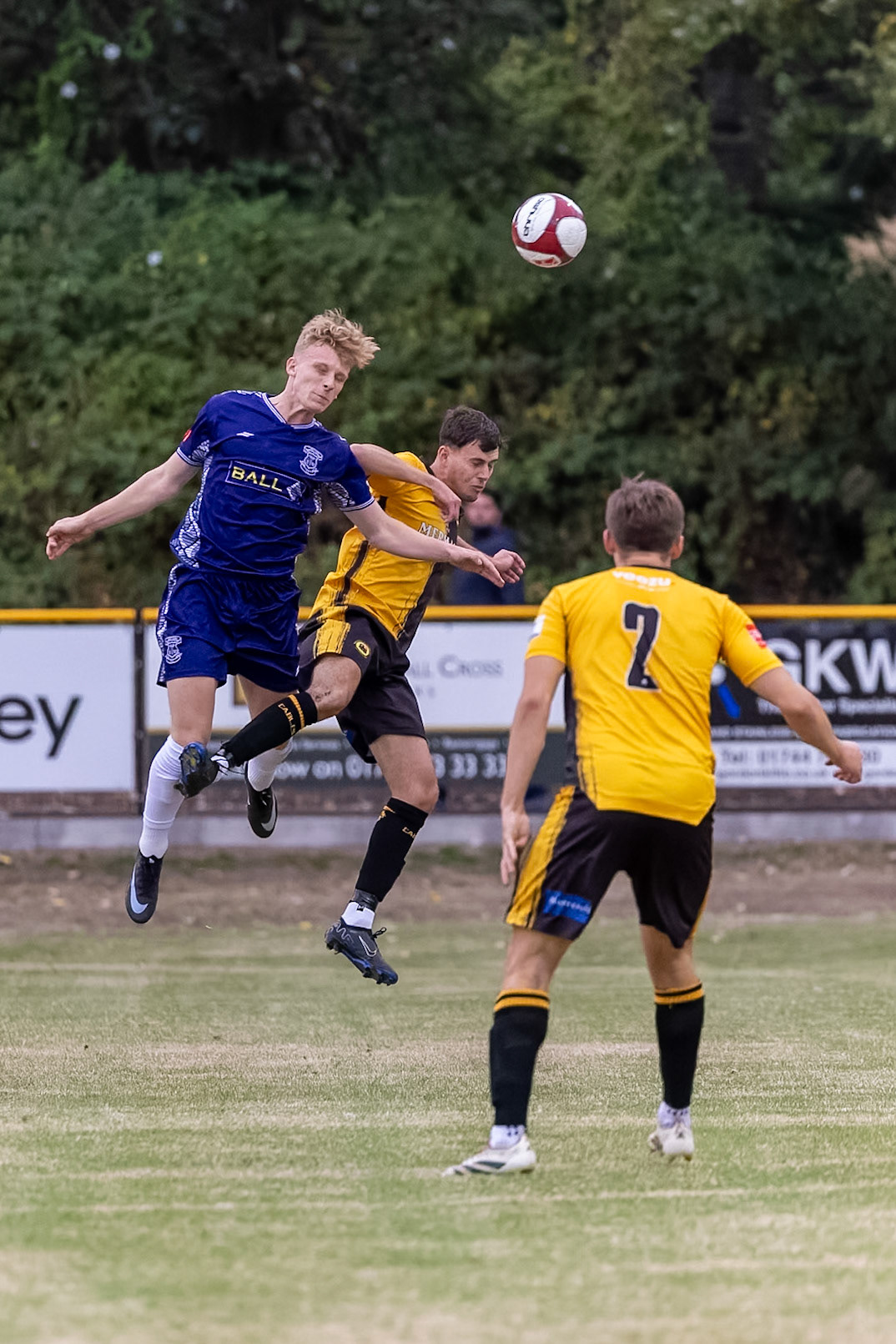 Prescot, ENGLAND -  during the NPL Premier Division match between Prescot Cables and  Leek Town  at The Auto Safety Centre StadiumCanon Canon EOS R3 5000 1/2000 2.8 (Pic by John Middleton)