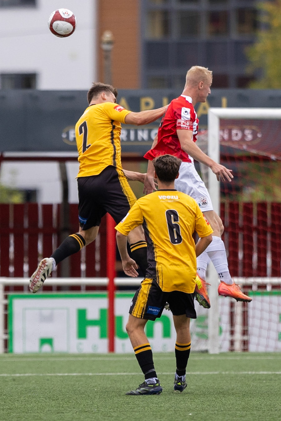 Ilkeston, ENGLAND - during the NPL Premier Division match between Ilkeston Town and Prescot Cables at Ilkeston.Canon Canon EOS R6m2 1000 1/5000 2.8 (Pic by John Middleton)