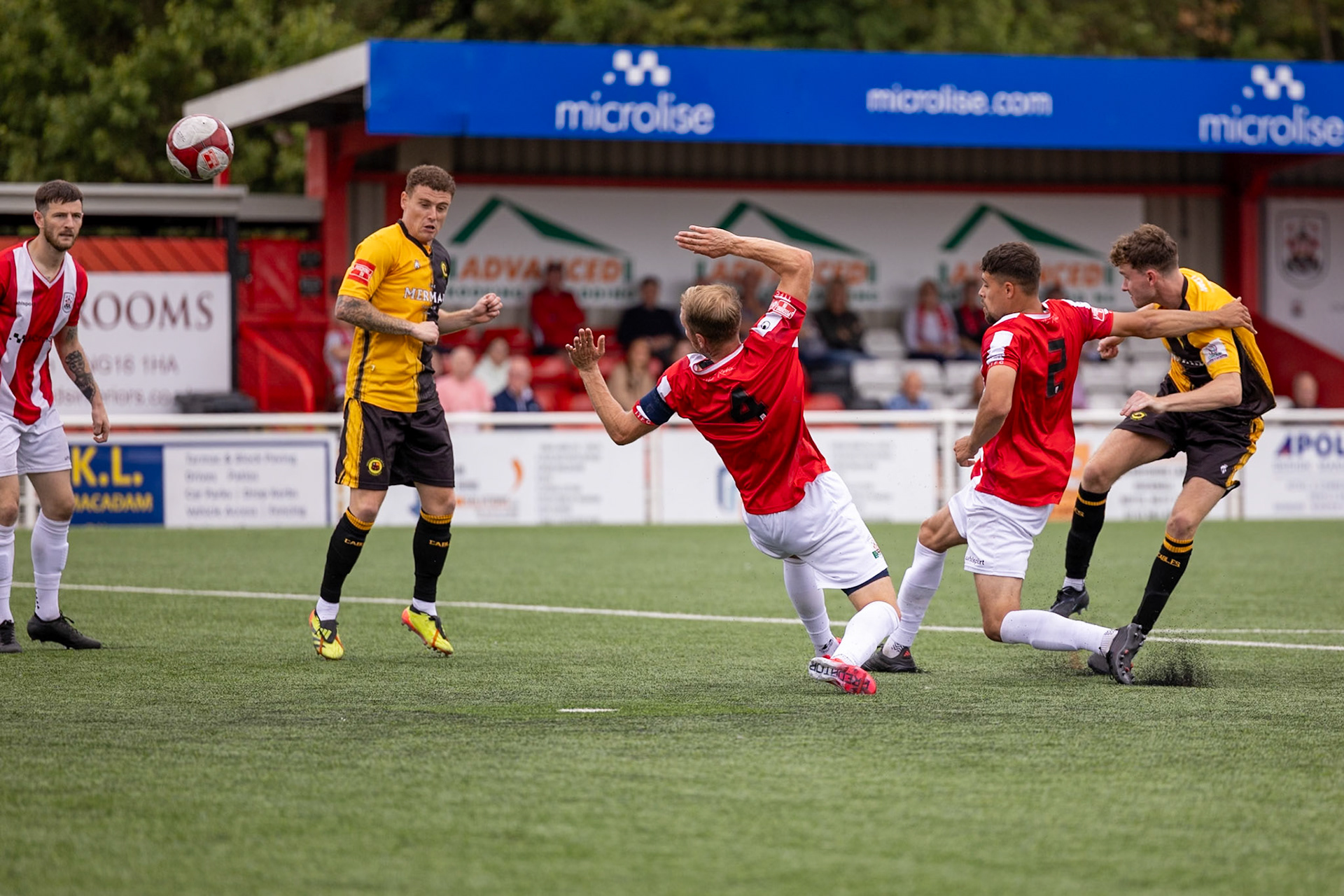 Ilkeston, ENGLAND - during the NPL Premier Division match between Ilkeston Town and Prescot Cables at Ilkeston.Canon Canon EOS R3 640 1/2500 2.8 (Pic by John Middleton)
