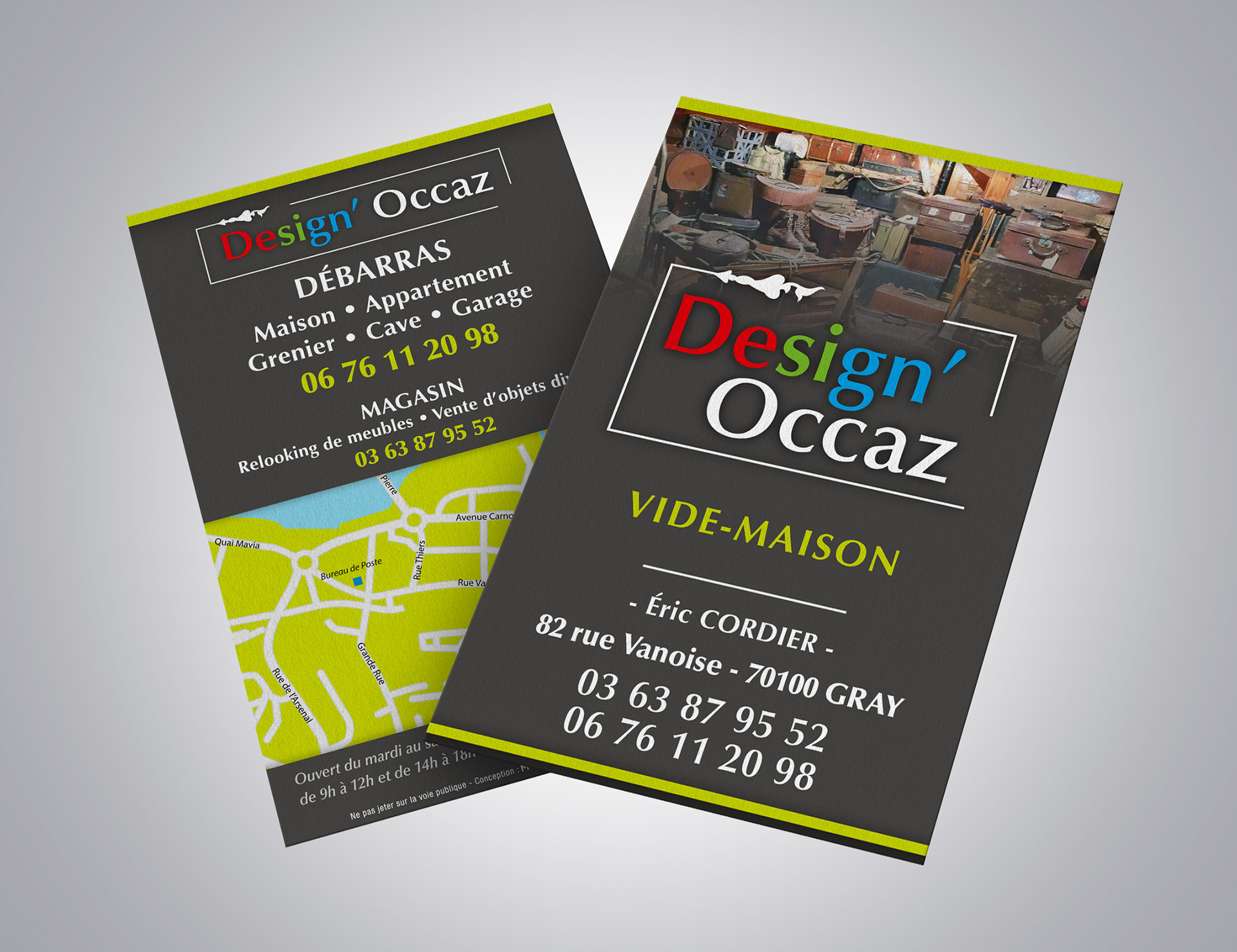 Flyer (tract) Design'Occaz.
