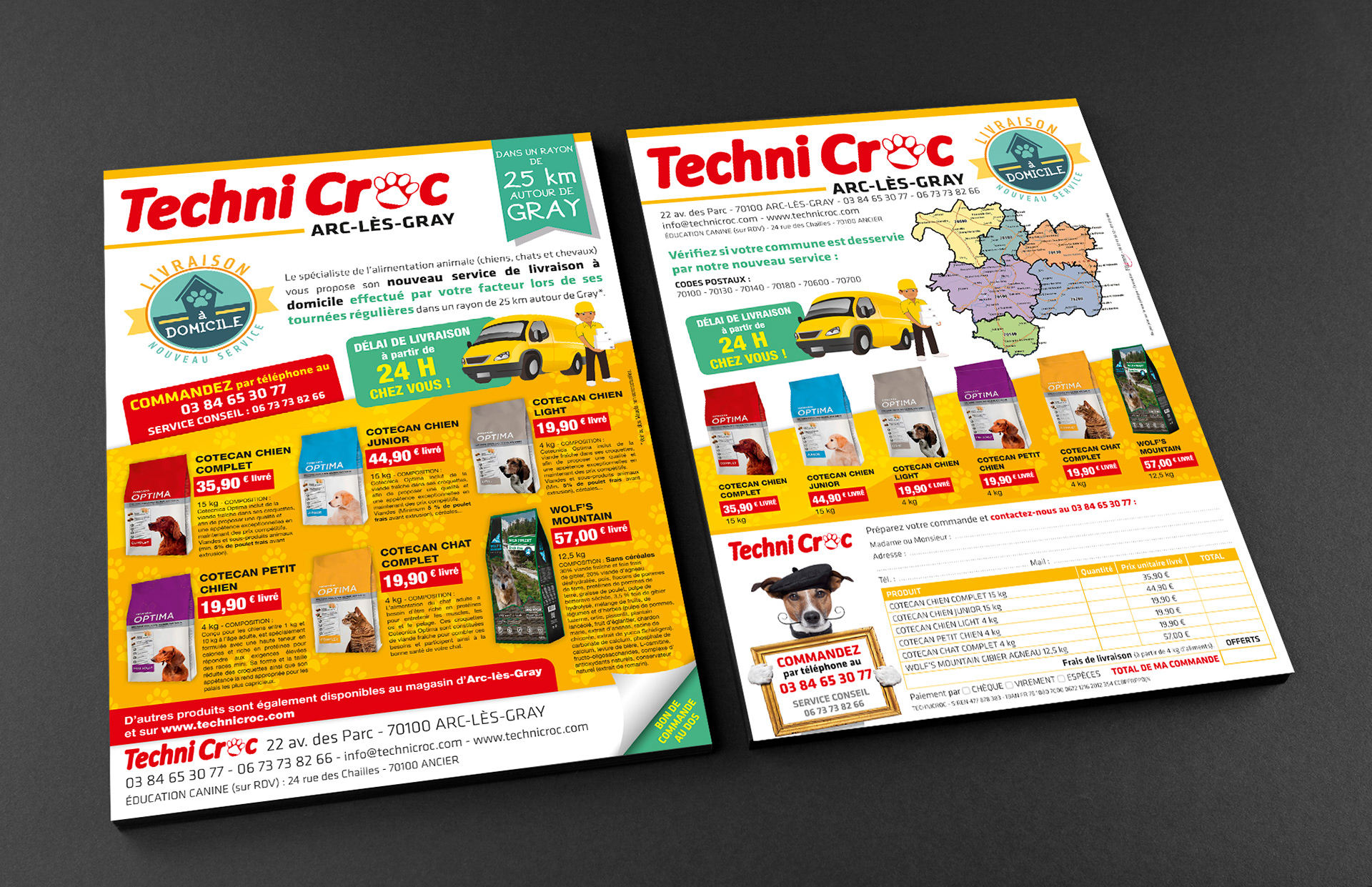 Flyer (tract) Techni Croc.