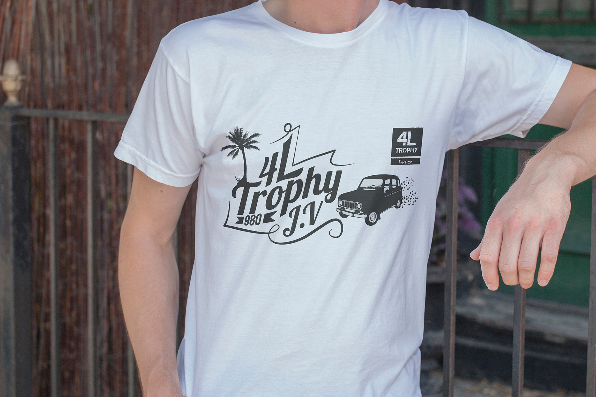 Visuel tee-shirt 4L Trophy.