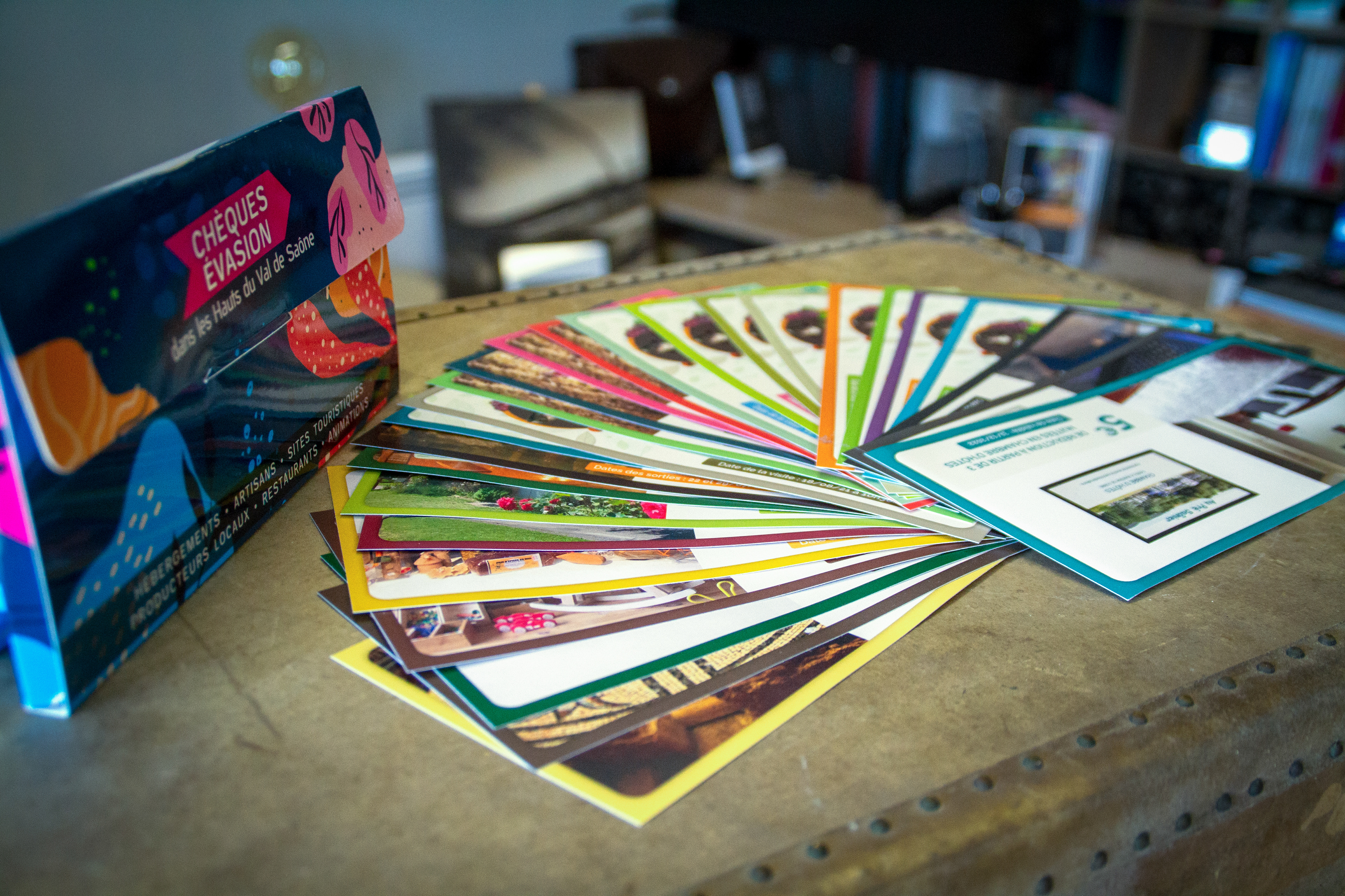 Pochette avec offres pour JUSSEY TOURISME.