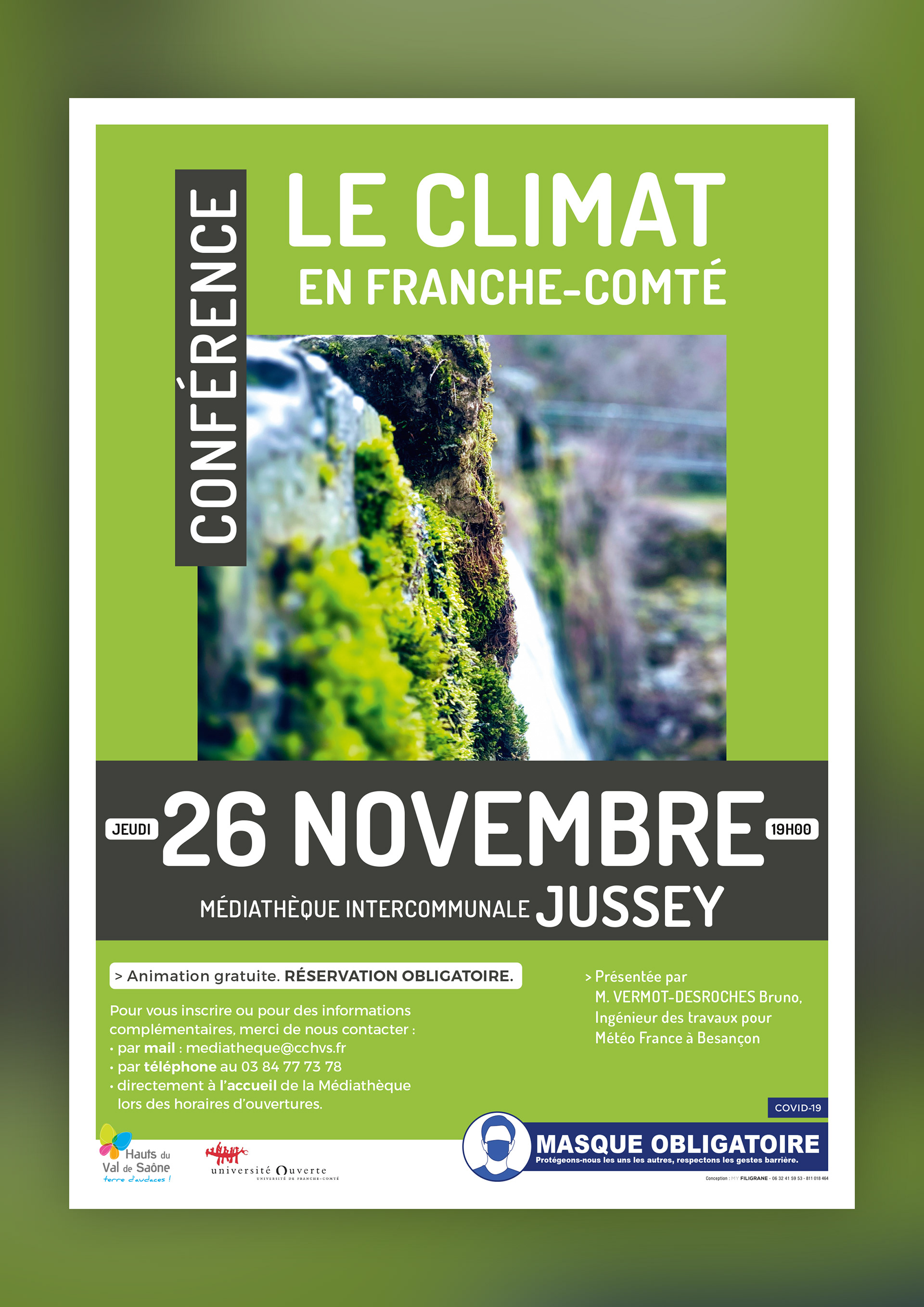 Affiche "Le Climat" - CCHVS.